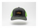 FRONTIER TRUCKER HAT MESH BLACK GREEN MALE PRE OWNED