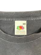 FRUIT OF THE LOOM T-SHIRT VINTAGE "MARTIAL ARTS" GRAPHIC ΜΑΥΡΟ ΑΝΔΡΙΚΟ L