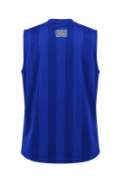 FUBU SPORTS GRAPHIC MESH JERSEY BLUE MEN PRE OWNED XL