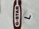 G STAR GRAPHIC TEE STREETWEAR WHITE MEN PRE OWNED L
