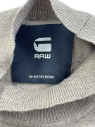 G-Star RAW Ανδρικό Πλεκτό Πουλόβερ Ζιβάγκο Beige Size L