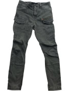 G STAR RAW CARGO PANTS WASHED CHARCOAL ΑΝΤΡΙΚΟ PRE OWNED S