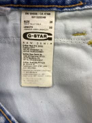 G-STAR RAW Shorts in denim vintage distressed azzurro da uomo S