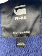 G-Star RAW Φούτερ Casual Μονόχρωμο Μπλε Ανδρικό L