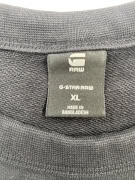 G-STAR RAW Felpa senza cappuccio Graphic Moto nera da uomo XL