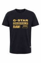 G STAR RAW GRAPHIC TEE BLACK ΑΝΤΡΙΚΟ PRE OWNED L