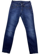 G-STAR RAW LYNN MID SKINNY JEANS LOGO ΜΠΛΕ ΓΥΝΑΙΚΕΙΟ XS/S