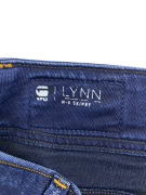 G-STAR RAW LYNN MID SKINNY JEANS LOGO ΜΠΛΕ ΓΥΝΑΙΚΕΙΟ XS/S