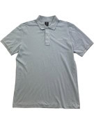 G STAR RAW POLO MINIMAL GRIGIO CHIARO UOMO PRE OWNED L