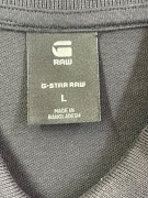G STAR RAW ΜΠΛΟΥΖΑ POLO MODERN ΜΑΥΡΟ ΑΝΤΡΙΚΟ L pre-owned