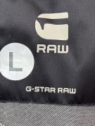 G STAR RAW HALF ZIP KNIT SWEATER MINIMAL GREY MENS PRE OWNED L