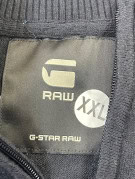 G STAR RAW HALF ZIP SWEATER MINIMAL NAVY MENS PRE OWNED XXL