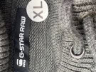 G STAR RAW MAGLIONE HALF ZIP COLLO MELANGE GRIGIO UOMO PRE OWNED XL