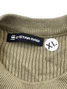 G STAR RAW ΠΛΕΚΤΟ MINIMAL ΧΑΚΙ ΑΝΤΡΙΚΟ PRE OWNED XL