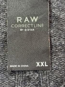G STAR RAW ΠΛΕΚΤΟ ΠΟΥΛΟΒΕΡ ΚΛΑΣΙΚΟ ΑΝΘΡΑΚΙ ΑΝΤΡΙΚΟ PRE OWNED XXL