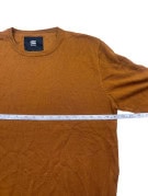G STAR RAW ΠΛΕΚΤΟ ΠΟΥΛΟΒΕΡ MINIMAL ΚΑΜΕΛ ΑΝΤΡΙΚΟ PRE OWNED L