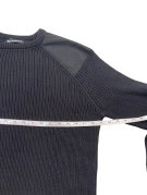 G STAR RAW KNIT SWEATER MINIMAL BLACK MENS PRE OWNED L