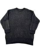 G STAR RAW KNIT SWEATER MINIMAL BLACK UNISEX PRE OWNED XL