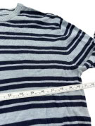 G STAR RAW MAGLIONE IN MAGLIA RIGATO AZZURRO NAVY UOMO PRE OWNED L