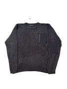 G STAR RAW MAGLIONE IN MAGLIA UTILITY CHARCOAL UOMO PRE OWNED XXL