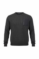 G STAR RAW MAGLIONE IN MAGLIA UTILITY CHARCOAL UOMO PRE OWNED XXL