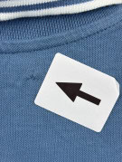 G STAR RAW ΠΟΛΟ ΜΠΛΟΥΖΑ MINIMAL ΜΠΛΕ ΑΝΤΡΙΚΟ PRE OWNED M