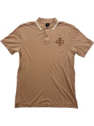 G-Star Raw Polo Shirt Casual Logo Μπεζ Ανδρικό L