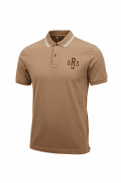 G-Star Raw Polo Shirt Casual Logo Μπεζ Ανδρικό L