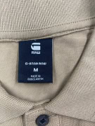G-STAR RAW POLO T-SHIRT CASUAL LOGO ΧΑΚΙ ΑΝΔΡΙΚΟ M