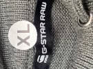 G STAR RAW HIGH NECK SWEATER MELANGE GREY MEN PRE OWNED XL