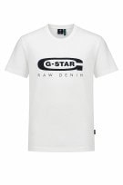 G STAR RAW T SHIRT GRAPHIC ΛΕΥΚΟ ΑΝΤΡΙΚΟ PRE OWNED L