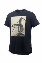 G STAR RAW T SHIRT GRAPHIC BLACK MEN PRE OWNED XXL