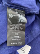 G-Star Raw T-Shirt con logo blu da donna M