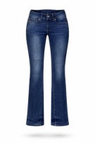 G STAR RAW ΤΖΙΝ ΠΑΝΤΕΛΟΝΙ STRAIGHT FIT ΜΠΛΕ ΓΥΝΑΙΚΕΙΟ PRE OWNED XS