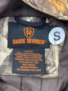 GAME WINNER GIACCA UTILITY MARRONE CAMOUFLAGE UNISEX PRE OWNED S