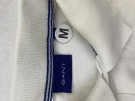 GANT POLO SHIRT MINIMAL WHITE MEN PRE OWNED M