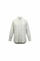 GANT ΠΟΥΚΑΜΙΣΟ ΛΙΝΟ "KEY WEST LINEN" ΡΙΓΕ ΛΕΥΚΟ/ΠOΛΥΧΡΩΜΟ ΑΝΔΡΙΚΟ L