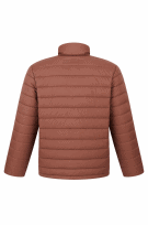 GANT PUFFER JACKET MINIMAL BROWN MEN PRE OWNED L