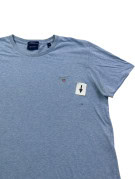 GANT T SHIRT MINIMAL BLUE MEN PRE OWNED S