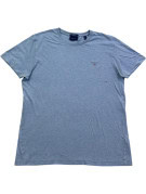 GANT T SHIRT MINIMAL BLUE MEN PRE OWNED S