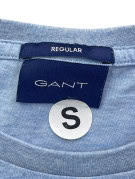 GANT T SHIRT MINIMAL BLUE MEN PRE OWNED S
