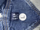 GAP DENIM DUNGAREES VINTAGE BLUE ΓΥΝΑΙΚΕΙΟ PRE OWNED L