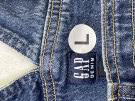 GAP DENIM OVERALLS WORKWEAR BLU DONNA PRE OWNED L