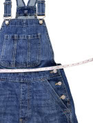 GAP DENIM OVERALLS CLASSIC BLUE WOMENS PRE OWNED XS