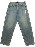 GAP Denim Straight Τζιν Παντελόνι Ανοιχτό Μπλε Ανδρικό W34 L32