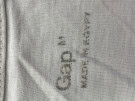 GAP GRAPHIC TEE MINIMAL OFF WHITE MEN PRE OWNED S