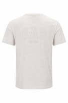 GAP GRAPHIC TEE MINIMAL OFF WHITE MEN PRE OWNED S