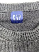 GAP Πλεκτό Sweater Colorblock Casual Logo Πολύχρωμο Ανδρικό L