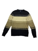 GAP Πλεκτό Sweater Colorblock Casual Logo Πολύχρωμο Ανδρικό L