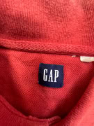 GAP Polo T-Shirt Logo Classico Rosso UNISEX L